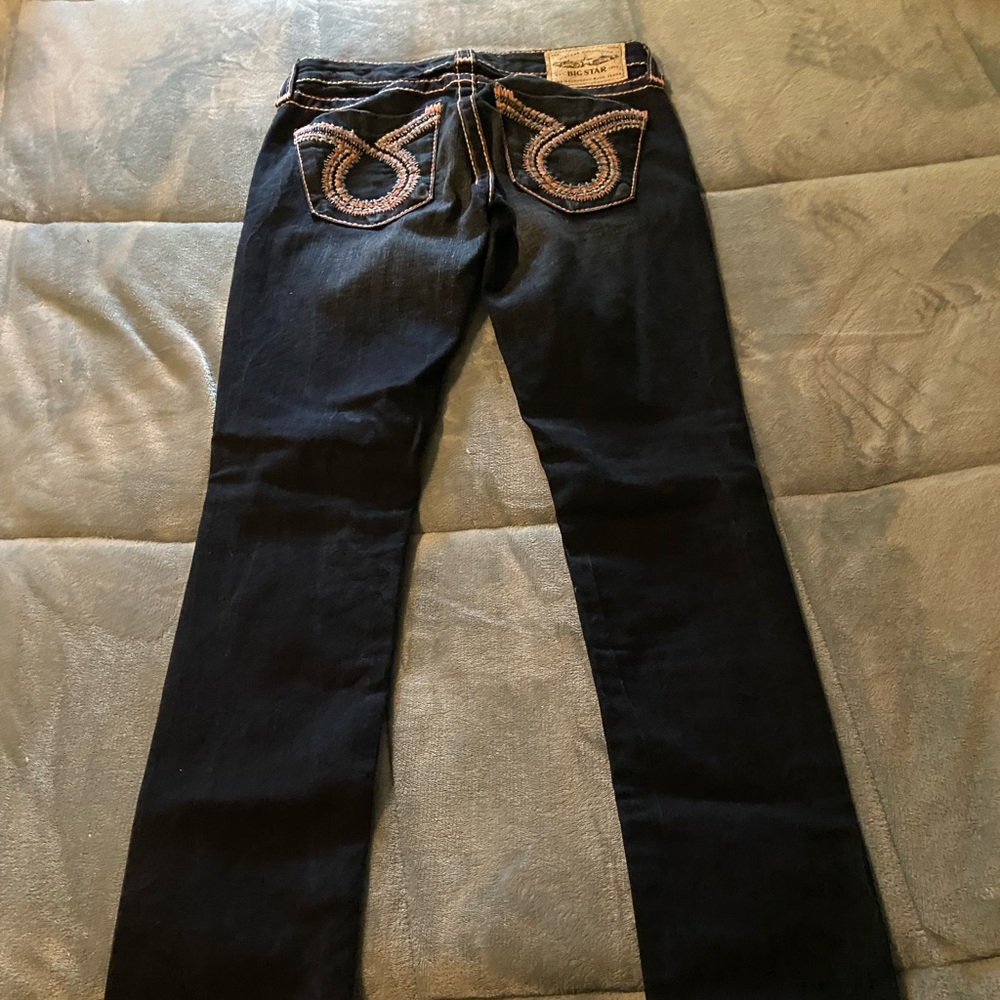 Big Star dark blue Jean, like new, worn once - Picture 4 of 5
